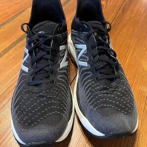 New Balance Fresh Foam Black‎ White Running Shoe